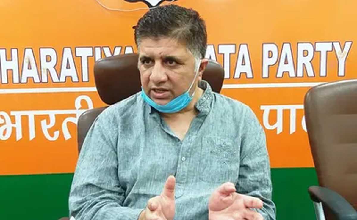 बीजेपी नेता सुनील सेठी ने नेकां-कांग्रेस गठबंधन पर उठाए सवाल बीजेपी नेता सुनील सेठी ने नेकां-कांग्रेस गठबंधन पर उठाए सवाल